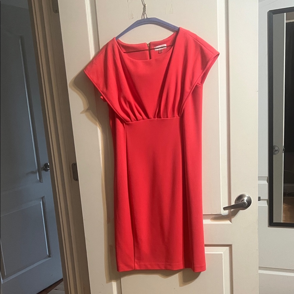 Calvin Klein Vibrant coral Dress